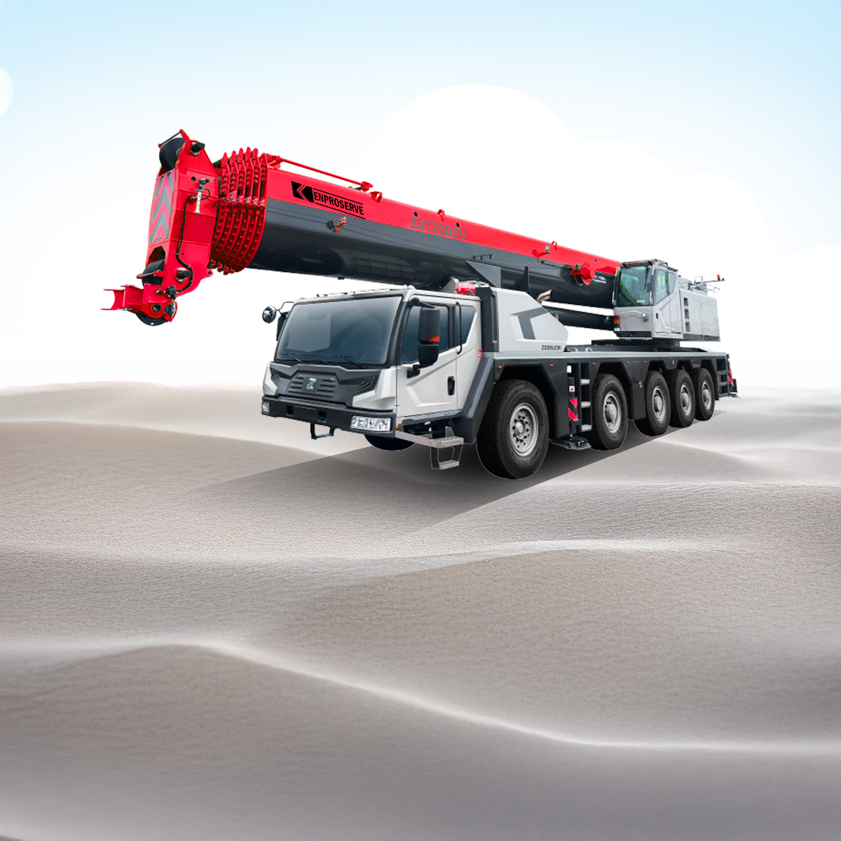 Mobile Crane 200 ton AT