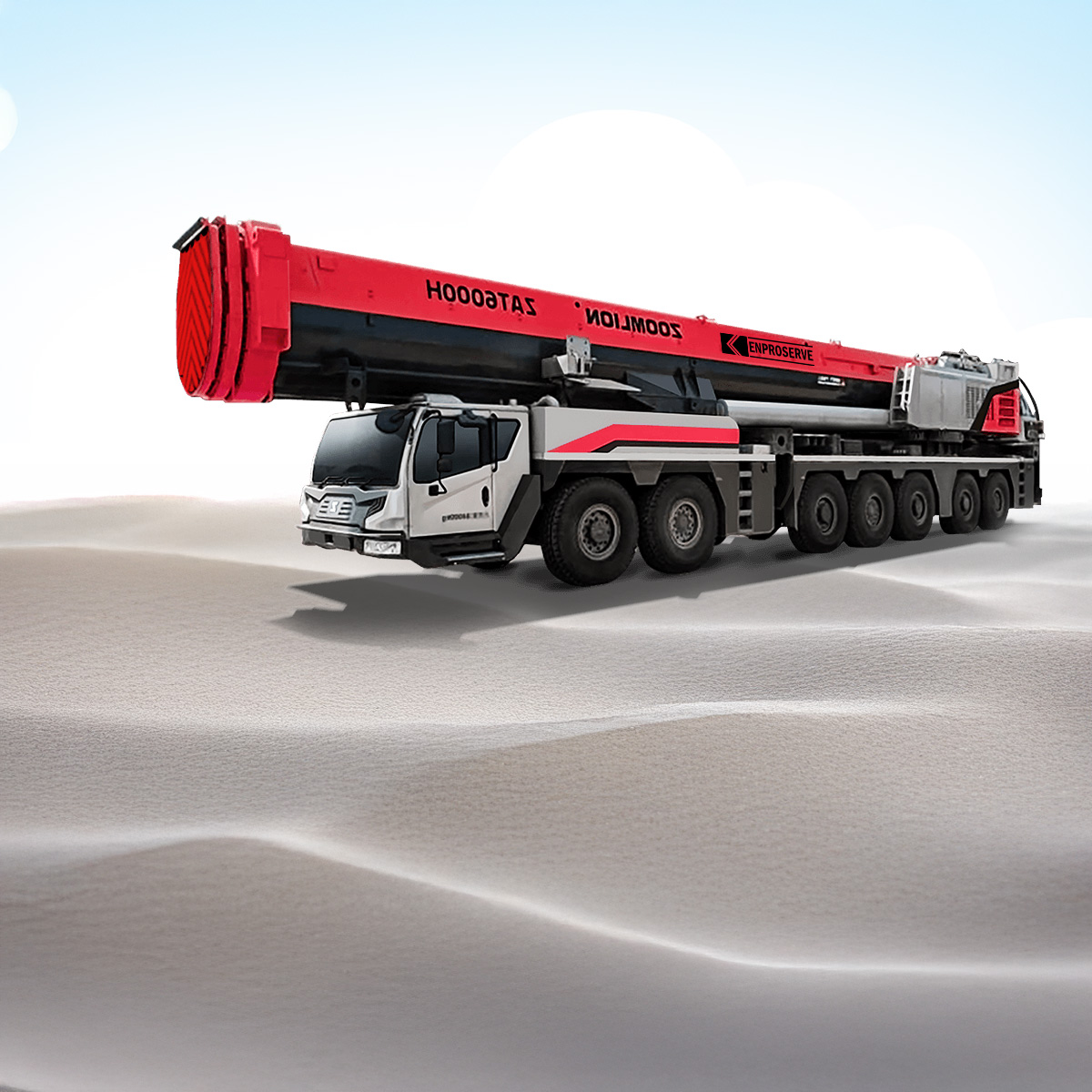 Mobile Crane 650 ton AT